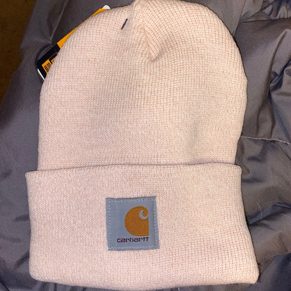 Light Pink Carhartt Beanie